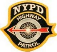 "NYPD" Highway Patrol Patch